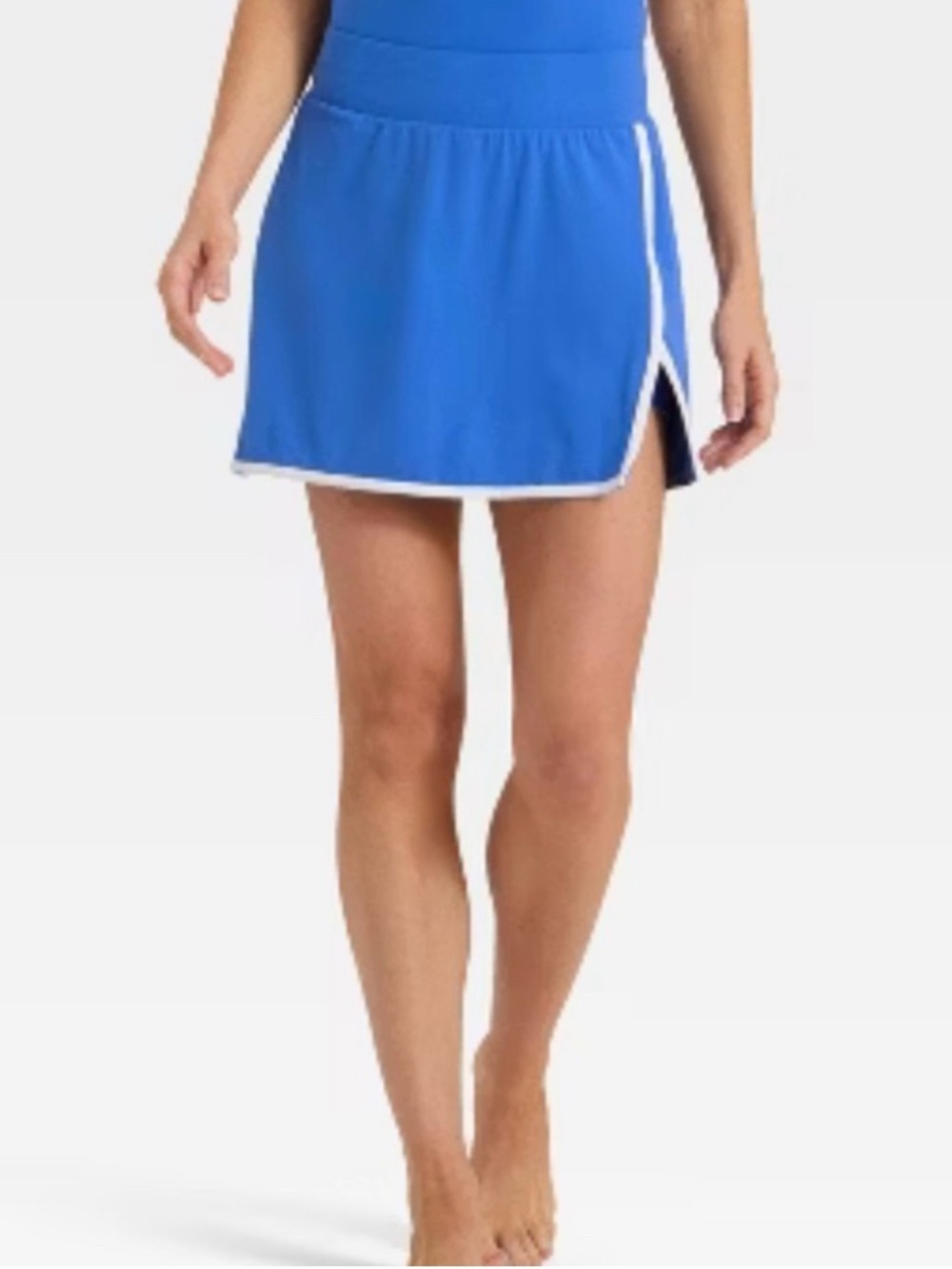 All in motion Plus size Royal Blue Athletic Skort with White trim XXL. New/tags